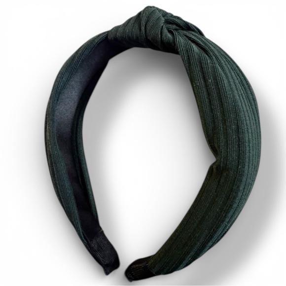 NWT J. Crew Classic Plaid Headband + Free Coordinating Green Headband - Picture 6 of 9